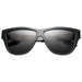 Sunglasses IVI VISION DUSKY Polished Black Brushed Aluminum / Grey Lens