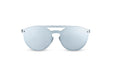 ocean sunglasses KRNglasses model ALEX SKU AE001 with gun frame and grey mirror lens
