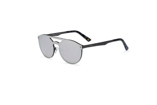ocean sunglasses KRNglasses model ALEX SKU AE002 with black frame and gradient grey lens