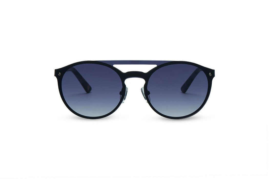 ocean sunglasses KRNglasses model ALEX SKU AE003 with brown frame and gradient brown lens