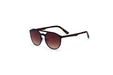 ocean sunglasses KRNglasses model ALEX SKU AE006 with gold frame and pink mirror lens