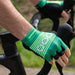ecoon apparel cycling gloves alpe unisex sustainable clothing recyclable premium green KRNglasses ECO170117TL