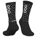 ecoon apparel cycling socks aubisque unisex sustainable clothing recyclable premium black KRNglasses ECO160301TL