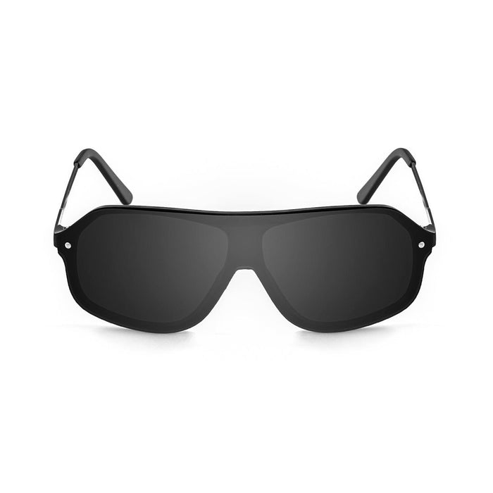 ocean sunglasses KRNglasses model BAI SKU 15200.11 with matte blue frame and gradiant dark blue lens