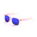 ocean sunglasses KRNglasses model BEACH SKU 18202.87 with white frosted frame and revo orange lens