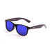 ocean sunglasses KRNglasses model BEACH SKU 18202.15 with red transparent frosted frame and revo rudy iridum lens