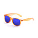 ocean sunglasses KRNglasses model BEACH SKU 18202.115 with matte yellow & brown frame and revo yellow lens