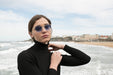 OCEAN sunglasses BERLIN Round / Keyhole Bridge - KRNglasses.com 