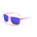 ocean sunglasses KRNglasses model BLUE SKU 19202.3 with matte brown frame and revo violet lens
