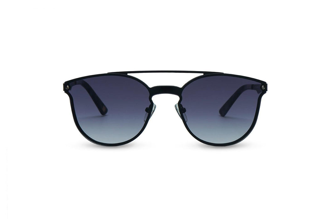 KYPERS sunglasses model BONNIE BN002 with black frame and gradient grey lens