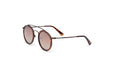 KYPERS sunglasses model BRATT BR001 with silver frame and dark havana lens