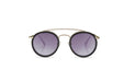 KYPERS sunglasses model BRATT BR003 with gun frame and dark havana lens