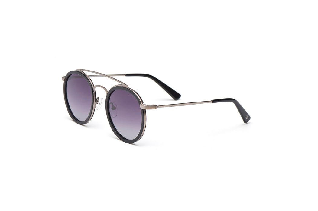 KYPERS sunglasses model BRATT BR004 with gun frame and pink lens