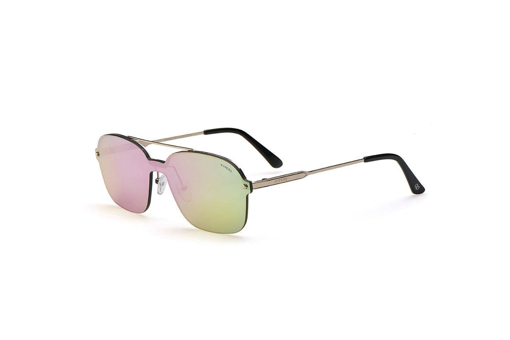 KYPERS sunglasses model CABANI CB002 with silver frame and pink lens