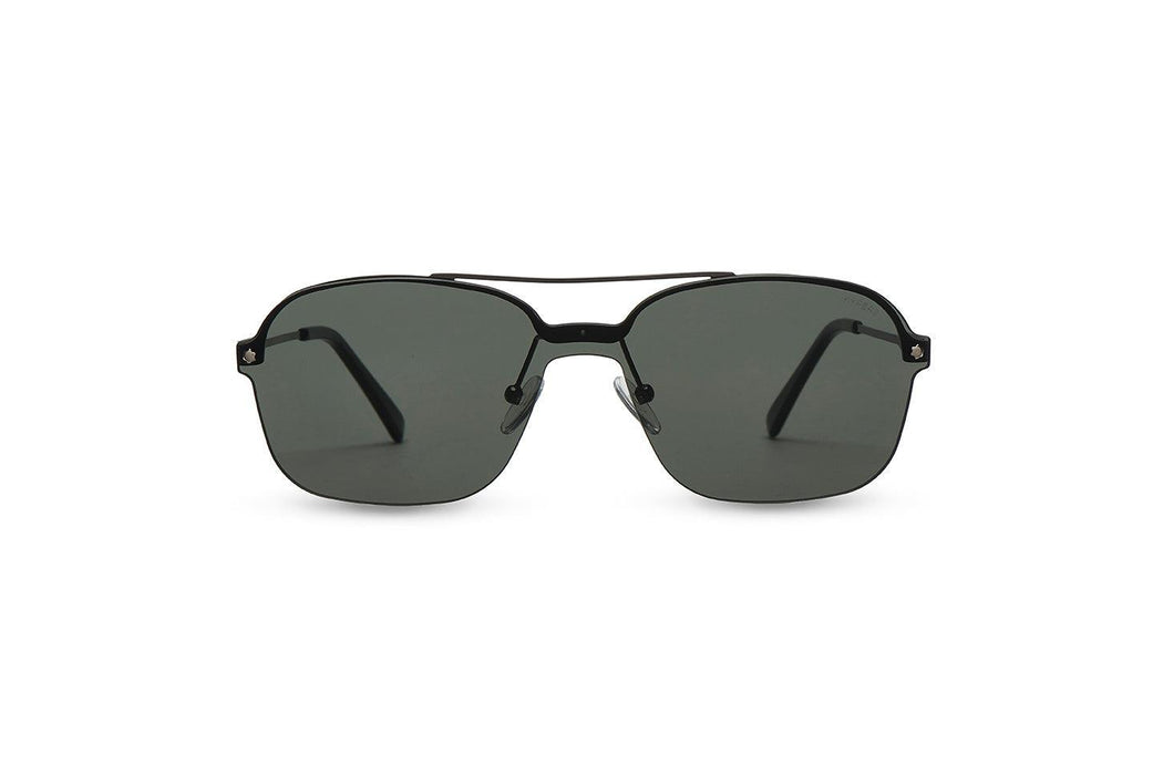 KYPERS sunglasses model CABANI CB005 with gun frame and blue revo lens