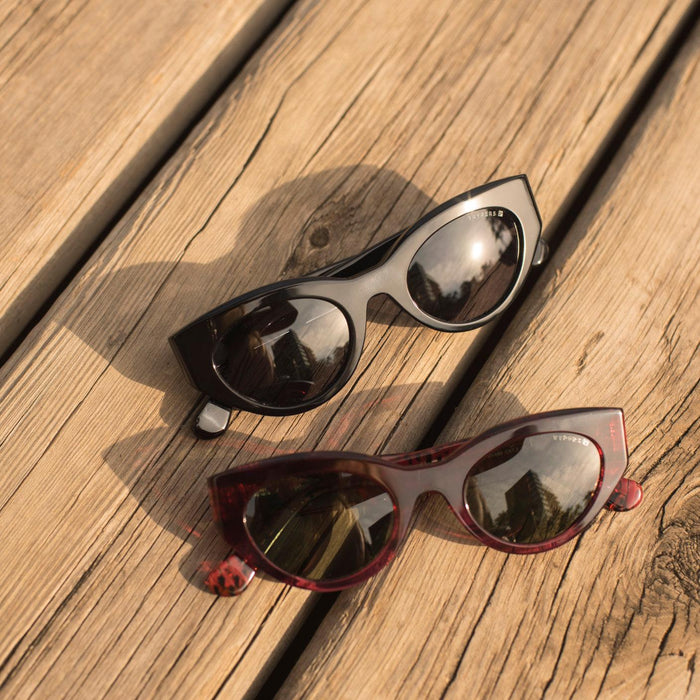 Sunglasses KYPERS CARMEN Women Fashion Polarized Full Frame Cat Eye Oval