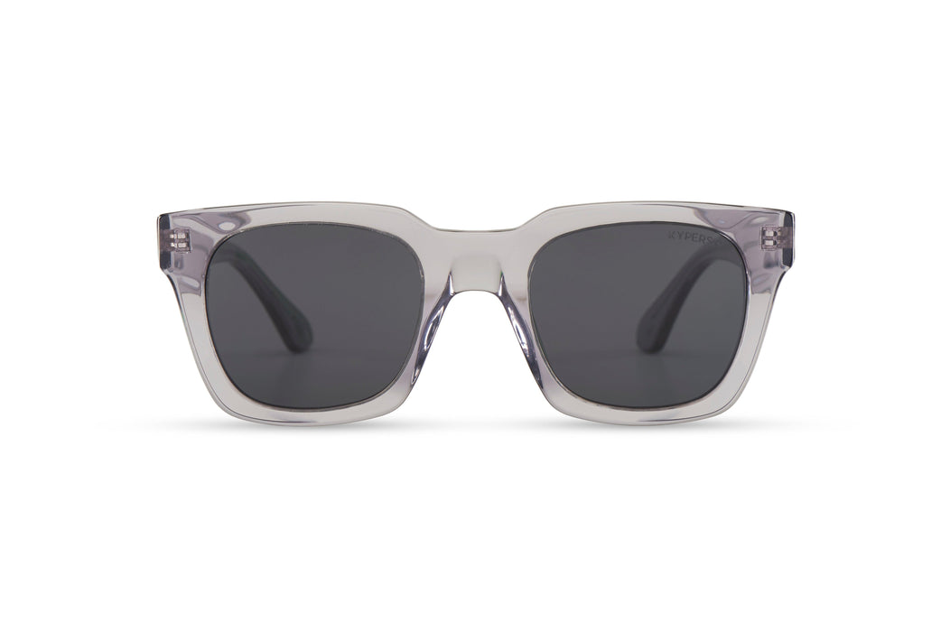 KYPERS sunglasses model CECILIA CE002 with crystal grey frame and grey lens