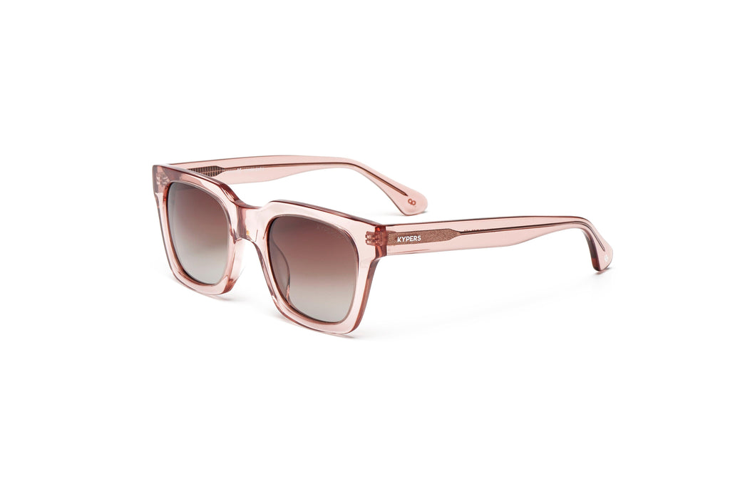 KYPERS sunglasses model CECILIA CE008 with glass pink frame and gold & pink revo lens