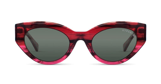Sunglasses KYPERS CARMEN Women Fashion Polarized Full Frame Cat Eye Oval