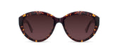 Sunglasses KYPERS CLAUDIA Women Fashion Polarized Full Frame Round