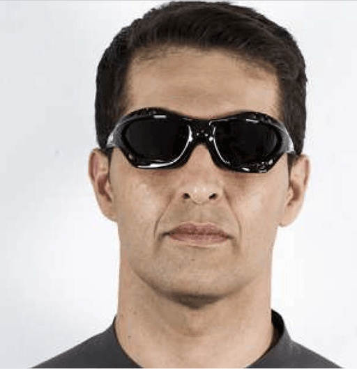 Ocean Cumbuco Polarized Sunglasses Kiteboarding & Water Sports (Frame Matte Black, Lens Smoke)