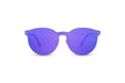 KYPERS sunglasses model DANIELA DA001 with gun frame and blue revo lens
