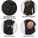 ecoon apparel pants ecoexplorer men sustainable clothing recyclable premium black KRNglasses ECO120101TL