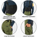 ecoon apparel pants ecoexplorer men sustainable clothing recyclable premium khaki KRNglasses ECO120121TL