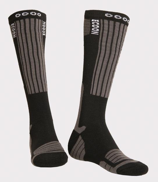 ecoon apparel socks glossglock unisex sustainable clothing recyclable premium black KRNglasses ECO160101TM