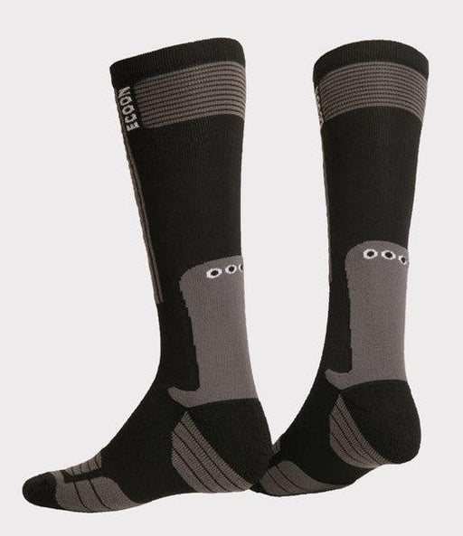 ecoon apparel socks glossglock unisex sustainable clothing recyclable premium black KRNglasses ECO160101TL