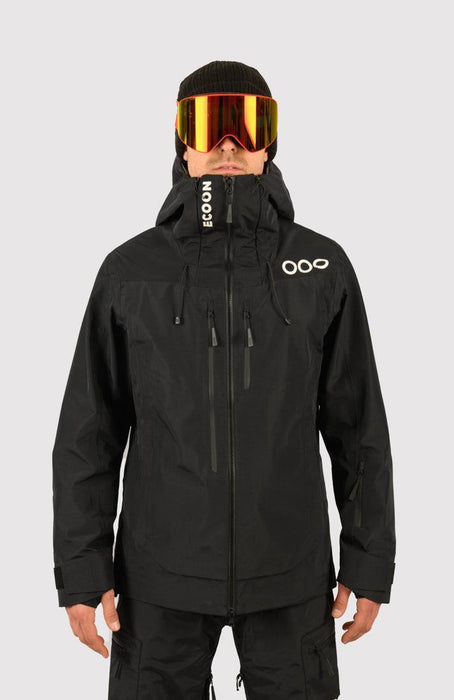Ecoon Ecoexplorer Ski Jacket Men Black ECO180101TS Recycled Recyclable