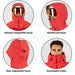 Ecoon Ecoexplorer Ski Jacket Men Red/Dark Red Recycled Recyclable