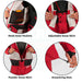 Ecoon Ecoexplorer Ski Jacket Men Red/Dark Red ECO180113TXL Recycled Recyclable