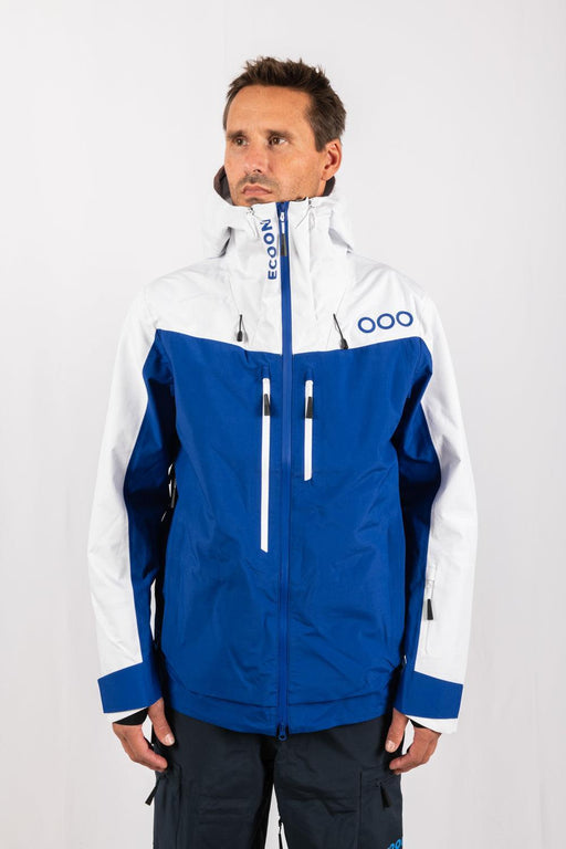 Ecoon Ecoexplorer Ski Jacket Men Blue/White ECO181503TS Recycled Recyclable