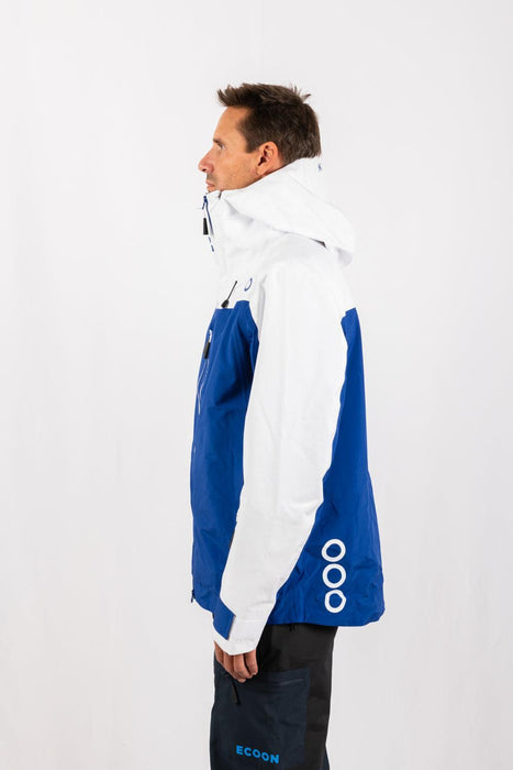 Ecoon Ecoexplorer Ski Jacket Men Blue/White ECO181503TL Recycled Recyclable