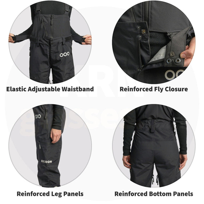 ecoon apparel pants ecoexplorer women sustainable clothing recyclable premium black KRNglasses ECO220101TL