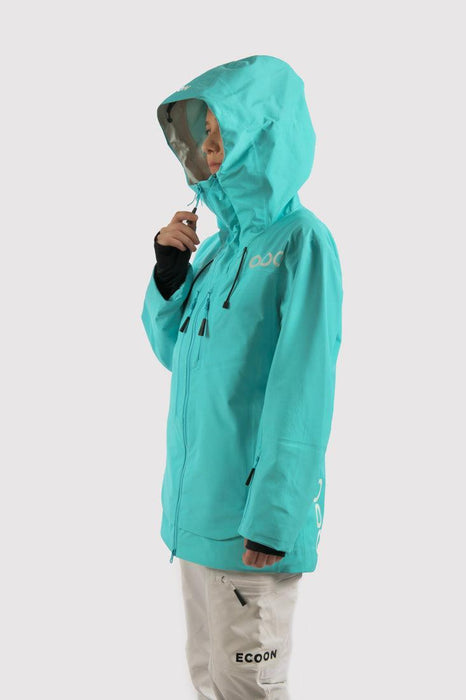 Ecoon Ecoexplorer Ski Jacket Women Turquoise ECO280125TM Recycled Recyclable