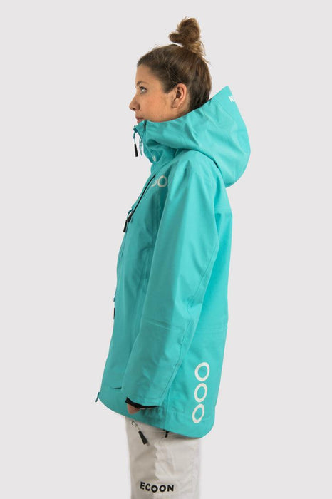 Ecoon Ecoexplorer Ski Jacket Women Turquoise ECO280125TS Recycled Recyclable