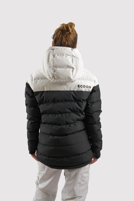 Ecoon Ecothermo Warm Insulated Ski Jacket Women Black ECO280207TM Recycled Recyclable