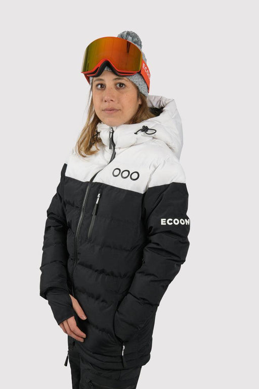 Ecoon Ecothermo Warm Insulated Ski Jacket Women Black ECO280207TXS Recycled Recyclable