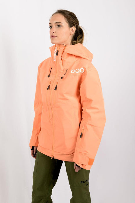 Ecoon Ecoexplorer Ski Jacket Women Orange ECO280723TS Recycled Recyclable