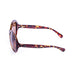 ocean sunglasses KRNglasses model ELISA SKU 15300.95 with dark brown transparent frame and brown lens