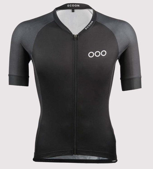 ecoon apparel cycling jersey galibier men sustainable clothing recyclable premium black KRNglasses ECO181107TS
