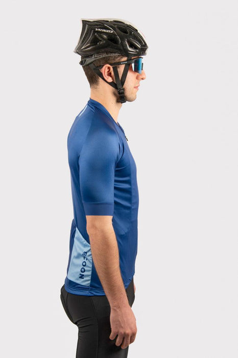 ecoon apparel cycling jersey galibier men sustainable clothing recyclable premium blue KRNglasses ECO181219TXL