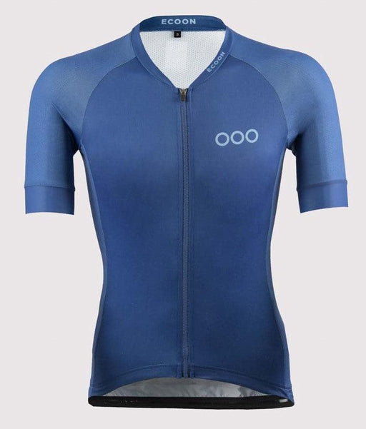 ecoon apparel cycling jersey galibier men sustainable clothing recyclable premium blue KRNglasses ECO181219TS