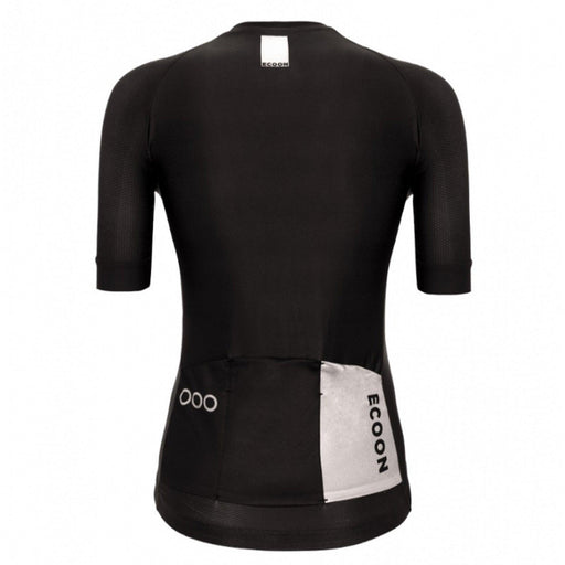 ecoon apparel cycling jersey galibier women sustainable clothing recyclable premium black KRNglasses ECO210101TM