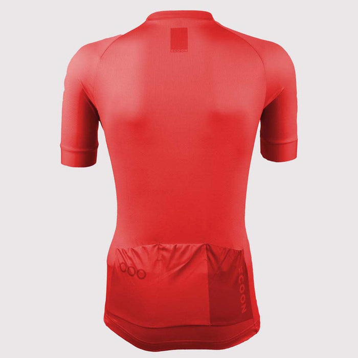 ecoon apparel cycling jersey galibier women sustainable clothing recyclable premium red KRNglasses ECO210113TM