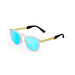 ocean sunglasses KRNglasses model IBIZA SKU 21.13 with transparent yellow frame and transparent gradient brown lens
