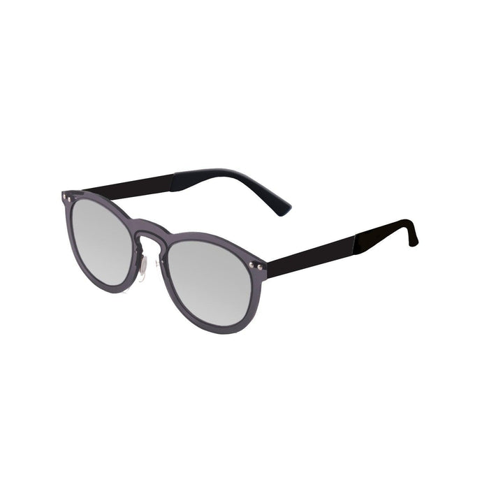 ocean sunglasses KRNglasses model IBIZA SKU 21.12 with transparent pink frame and transparent gradient violet lens