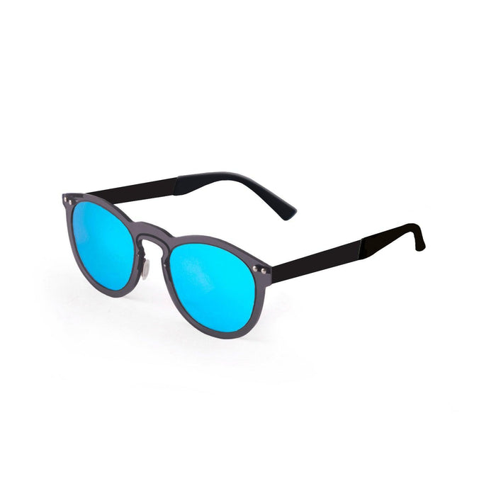 ocean sunglasses KRNglasses model IBIZA SKU 21.9 with space silver frame and space silver lens
